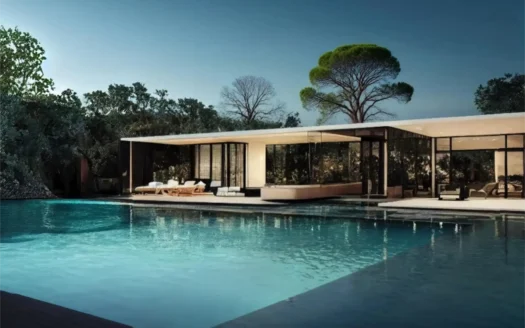 Villa with panoramic view